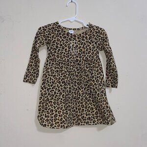 C Monogram Animal Print Dress